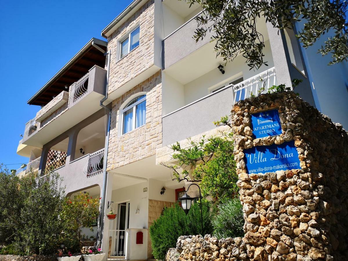 Apartments And Rooms Villa Dona 马卡尔斯卡 外观 照片